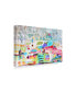 Karen Fields Abstract Clouds Canvas Art - 37" x 49"