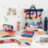 Triple Pencil Case Milan The Fun Multicolour 19,5 x 13 x 7,5 cm