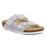 Фото #1 товара Kalpki Birkenstock Arizona Kids 1022230 Cosmic Sparkle White