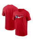 Фото #1 товара Men's Red Cleveland Guardians Team Swoosh Lockup T-Shirt