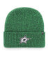 Фото #3 товара Men's Kelly Green Dallas Stars Brain Freeze Cuffed Knit Hat