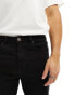 New Look tapered jeans in black