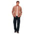 Рубашка Superdry в клетку Vintage Check Pasadena Check Orange, S - фото #3