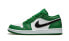 Фото #3 товара Кроссовки Nike Air Jordan 1 Low Pine Green (Белый, Зеленый, Черный)