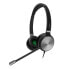 Фото #1 товара Yealink YHS36 - Headset - Head-band - Office/Call center - Black - Silver - Binaural - 0.9 m