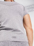 HIIT seamless muscle contour t-shirt in grey