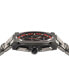 Salvatore Men's Edge Swiss Chronograph Ion-Plated Gunmetal Stainless Steel Bracelet Watch 43mm