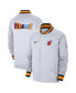 Фото #1 товара Men's White/Black Miami Heat 2022/23 City Edition Showtime Thermaflex Full-Zip Jacket