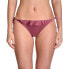 Фото #1 товара Soluna Womens 185406 Side-Tie Ruffled Bikini Bottom Swimwear mulberry Size L