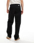 Фото #2 товара ASOS DESIGN rigid workwear chino in black