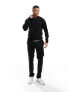 Only & Sons oversized knit jumper in black