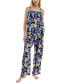 Women's 2-Pc. Smocked Swing Cami & Pants Pajamas Set