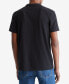 Фото #4 товара Men's Smooth Cotton Solid V-Neck T-Shirt