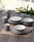 Colorwave Coupe 16-Pc. Dinnerware Set, Service for 4