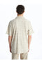 Фото #3 товара Рубашка LC WAIKIKI Vision Slim Fit с краткими рукавами для мужчин
