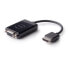 Dell HDMI to VGA adapter - VGA (D-Sub) - HDMI Type A (Standard) - Male - Male - Black - 1 pc(s)