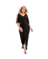 ფოტო #1 პროდუქტის Plus Size June + Vie Twist-Front Dress