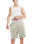 Фото #1 товара Calvin Klein modern cotton sleep shorts in beige grey