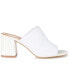 ფოტო #6 პროდუქტის Women's Lorenna Block Heel Slide Sandals