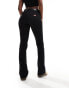 Фото #2 товара Wrangler flared jeans in black