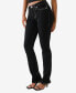 ფოტო #3 პროდუქტის Women's Billie No Flap Curvy Yoke Straight Jeans