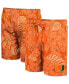 ფოტო #1 პროდუქტის Men's Orange Miami Hurricanes The Dude Swim Shorts