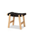 Фото #1 товара Nahla Rustic Mid-Century Modern and Oak Finished Wood Accent Bench