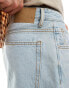 Фото #3 товара Pull&bear standard fit jeans in light blue