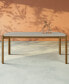 Фото #12 товара Gales 70.87" Medium Density Fiberboard Rectangular Dining Table