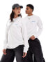 Фото #2 товара Gramicci unisex cotton long sleeve t-shirt with carabiner in white