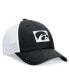 Фото #3 товара Men's Black/White Iowa Hawkeyes Primetime Club Trucker Adjustable Hat