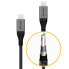 Фото #9 товара Разъемы и переходники ALOGIC ULCC2030-SGR - 0.3 м - USB C - USB C - USB 2.0 - 480 Mбит/с - Серый