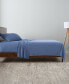 Фото #10 товара Soft Heather Jersey Knit 3-Piece Sheet Set - Twin