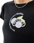 Фото #3 товара Dickies altoona baby tee with central fruit graphic in black