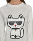 Фото #4 товара Women's Choupette Crewneck Sweater