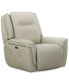 Фото #1 товара Lenardo 42" Leather Power Recliner, Created for Macy's