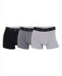 Фото #1 товара Men's Viscose From Bamboo Blend Trunks, Pack of 3