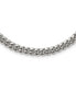 ფოტო #2 პროდუქტის Stainless Steel 6mm 24 inch Curb Chain Necklace