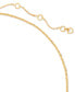 Фото #2 товара Gold-Tone One In a Million Mixed Chain Necklace, 16" + 3" extender