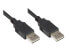 Фото #1 товара Good Connections 2212-EU050 - 5 m - USB A - USB A - USB 2.0 - Male/Male - Black