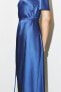 ZW COLLECTION SATIN MIDI DRESS