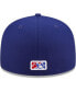 Фото #2 товара Men's Royal Buffalo Bisons Authentic Collection 59FIFTY Fitted Hat