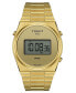 ფოტო #1 პროდუქტის Men's Digital PRX Gold PVD Stainless Steel Bracelet Watch 40mm