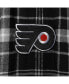 ფოტო #5 პროდუქტის Women's Black Philadelphia Flyers Plus Size Lodge T-shirt and Pants Sleep Set