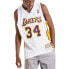 Фото #1 товара Mitchell & Ness Los Angeles Lakers NBA Shaquille O'Neal T-shirt M SMJY4442-LAL02SONWHIT