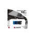 Kingston DataTraveler 80 - 128 GB - USB Type-C - 3.2 Gen 1 (3.1 Gen 1) - 200 MB/s - Cap - Black - Blue