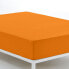 Fitted bottom sheet Alexandra House Living Orange 160 x 200 cm