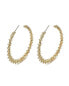 Фото #1 товара Nugget Hoop Earrings