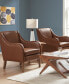 Ferguson 28" Faux Leather Accent Chair