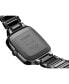 ფოტო #4 პროდუქტის Unisex Swiss Automatic True Square Black High-Tech Ceramic Bracelet Watch 38mm